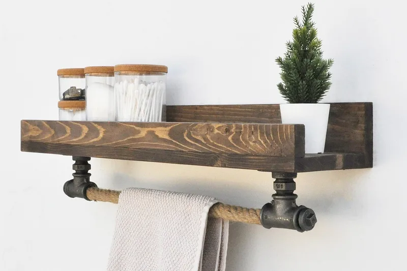 Pukkuri Förvaringsmöbel 60 cm - Svart - Förvaring - Hylla - Vägghylla