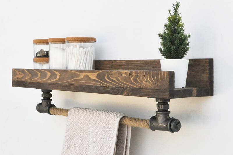 Pukkuri Förvaringsmöbel 60 cm - Svart - Förvaring - Hylla - Vägghylla