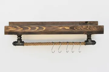 Pukkuri Förvaringsmöbel 60 cm - Svart - Förvaring - Hylla - Vägghylla