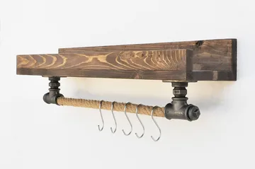 Pukkuri Förvaringsmöbel 60 cm - Svart - Förvaring - Hylla - Vägghylla