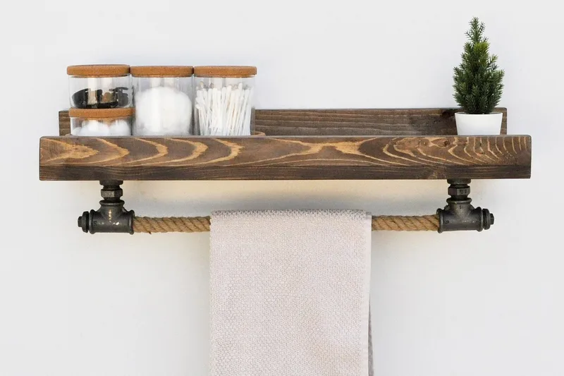 Pukkuri Förvaringsmöbel 60 cm - Svart - Förvaring - Hylla - Vägghylla