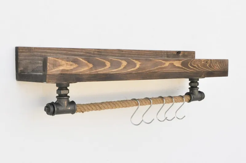 Pukkuri Förvaringsmöbel 60 cm - Svart - Förvaring - Hylla - Vägghylla