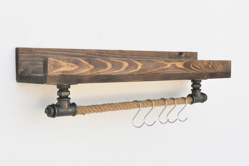 Pukkuri Förvaringsmöbel 60 cm - Svart - Förvaring - Hylla - Vägghylla