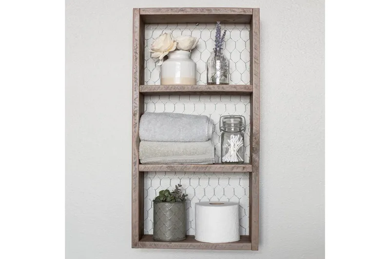 Pukkuri Vägghylla 30 cm - Brun - Förvaring - Hylla - Vägghylla