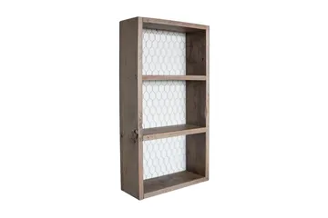 Pukkuri Vägghylla 30 cm - Brun - Förvaring - Hylla - Vägghylla