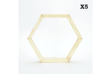 Pukkuri Vägghylla 36 cm - Brun - Förvaring - Hylla - Vägghylla