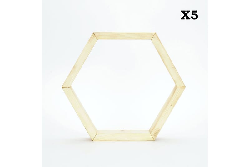 Pukkuri Vägghylla 36 cm - Brun - Förvaring - Hylla - Vägghylla