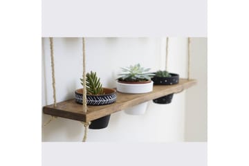 Pukkuri Vägghylla 60 cm - Brun - Förvaring - Hylla - Vägghylla