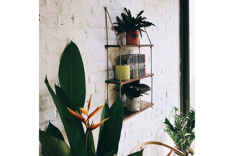 Pukkuri Vägghylla 60 cm - Brun - Förvaring - Hylla - Vägghylla