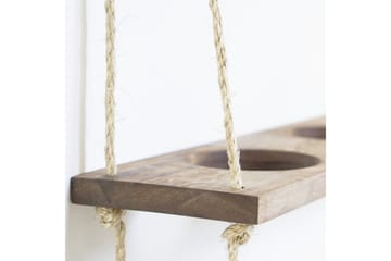 Pukkuri Vägghylla 60 cm - Brun - Förvaring - Hylla - Vägghylla
