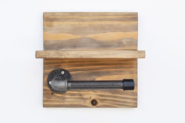 Pukkuri Pappershållare 14 cm - Brun/Svart - Inredning - Badrumsinredning - Toalettpappershållare