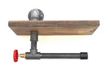 Pukkuri Pappershållare 31 cm - Brun/Svart - Servering & matlagning - Köksredskap & kökstillbehör