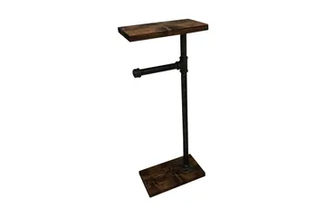 Pukkuri Pappershållare 30 cm - Brun/Svart - Inredning - Badrumsinredning - Toalettpappershållare
