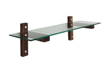 Quezad Vägghylla 85 cm - Valnöt - Förvaring - Hylla - Vägghylla