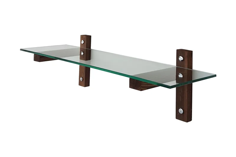 Quezad Vägghylla 85 cm - Valnöt - Förvaring - Hylla - Vägghylla