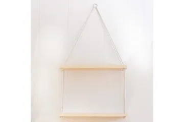 Raniye Vägghylla 40x2 cm - Mörkbrun - Förvaring - Hylla - Vägghylla