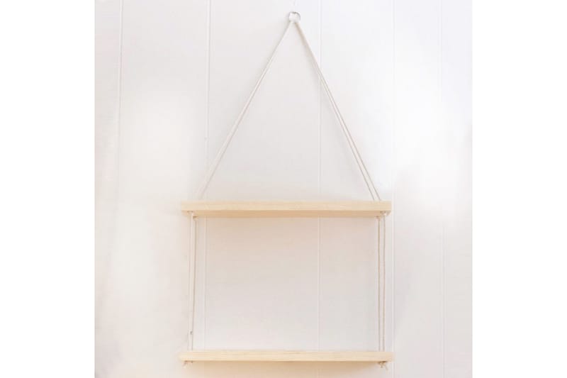 Raniye Vägghylla 40x2 cm - Mörkbrun - Förvaring - Hylla - Vägghylla