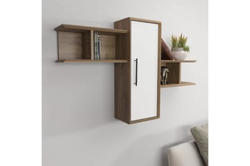 Rinorea Vägghylla 118,6x51,8 cm - Brun - Förvaring - Hylla - Vägghylla