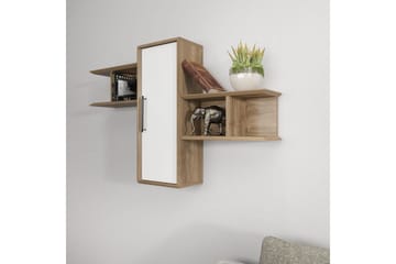 Rinorea Vägghylla 118,6x51,8 cm - Brun - Förvaring - Hylla - Vägghylla