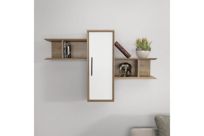 Rinorea Vägghylla 118,6x51,8 cm - Brun - Förvaring - Hylla - Vägghylla