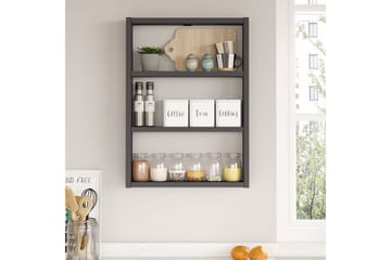 Rinorea Vägghylla 43,2x60 cm - Antracit - Förvaring - Hylla - Vägghylla