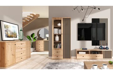 Rosehall Vägghylla 120x18 cm Black - Förvaring - Hylla - Vägghylla