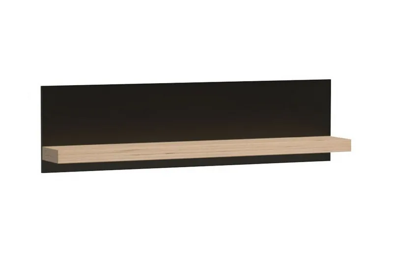 Rosehall Vägghylla 120x18 cm NO_BRAND Black