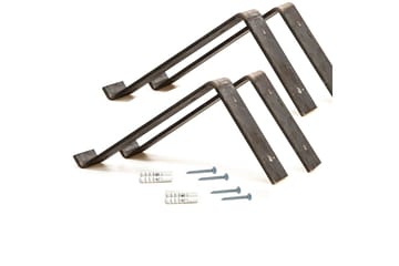 Slovinski Vägghylla 40 cm - Svart/Valnöt - Förvaring - Hylla - Vägghylla