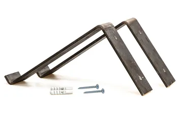 Straad Vägghylla 60 cm - Svart/Valnöt - Förvaring - Hylla - Vägghylla