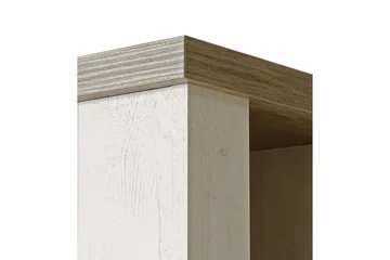 Talebi Förvaringshylla 41x114 cm - Brun/Vit - Förvaring - Hylla - Bokhylla