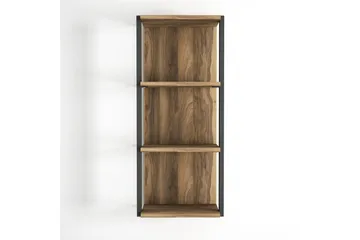 Tera Home Vägghylla - Valnöt - Förvaring - Hylla - Vägghylla