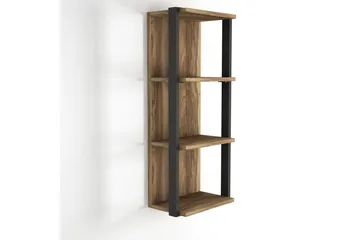 Tera Home Vägghylla - Valnöt - Förvaring - Hylla - Vägghylla