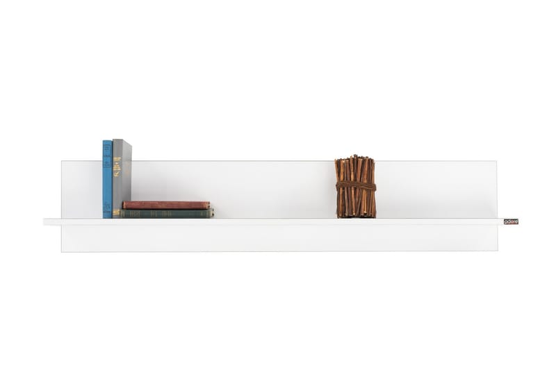Vägghylla 25x120 cm - Vit - Förvaring - Hylla - V�ägghylla