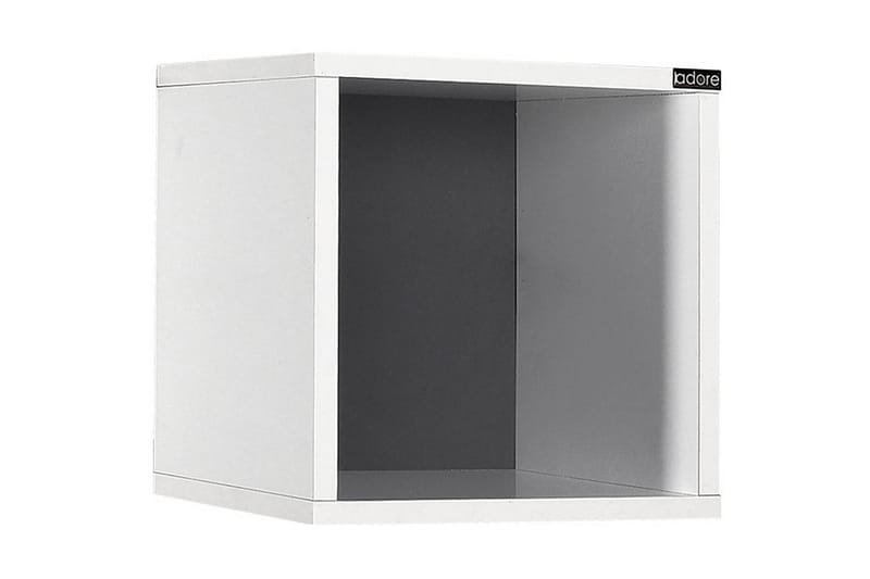 Vägghylla 33x33 cm, Vit