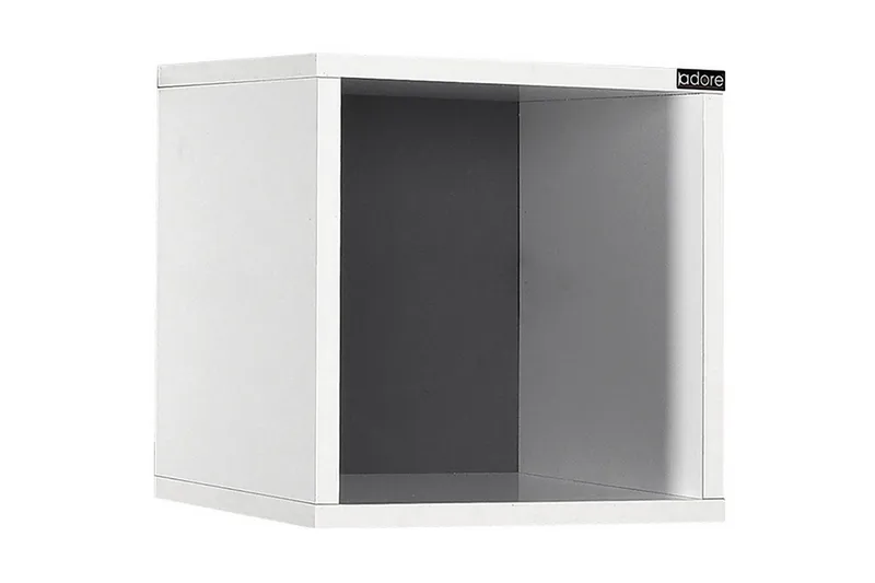 Vägghylla 33x33 cm, Vit