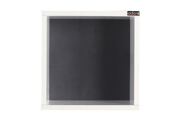 Vägghylla 33x33 cm - Vit - Förvaring - Hylla - Vägghylla