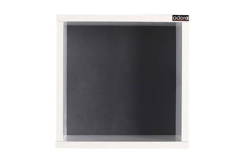 Vägghylla 33x33 cm - Vit - Förvaring - Hylla - Vägghylla