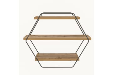 Vägghylla Azra 60x20 cm - Natur - Förvaring - Hylla - Vägghylla
