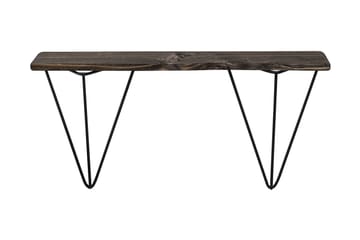 Vägghylla Boeklo 15x60 cm - Svart/Valnöt - Förvaring - Hylla - Vägghylla