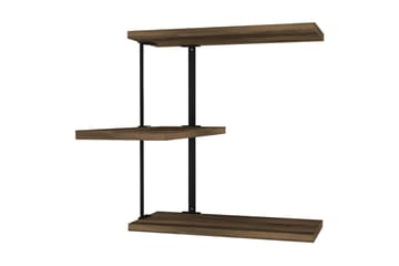 Vägghylla Bondsjö 45 cm - Brun|Svart - Förvaring - Hylla - Vägghylla