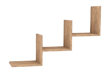 Vägghylla Bounthap 90 cm - Valnöt - Förvaring - Hylla - Vägghylla