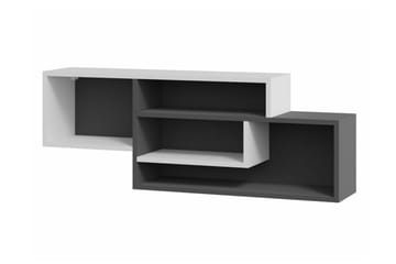 Vägghylla Edinbane 115x25 cm - Vit - Förvaring - Hylla - Vägghylla