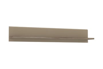 Vägghylla Edirne 25x144 cm - Beige/Brun - Förvaring - Hylla - Vägghylla