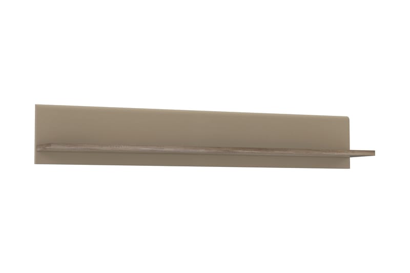 Vägghylla Edirne 25x144 cm - Beige/Brun - Förvaring - Hylla - Vägghylla