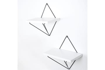 Vägghylla Ergani 30x14 cm - Svart - Förvaring - Hylla - Vägghylla