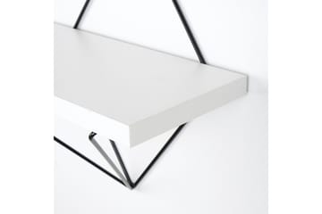 Vägghylla Ergani 30x14 cm - Svart - Förvaring - Hylla - Vägghylla