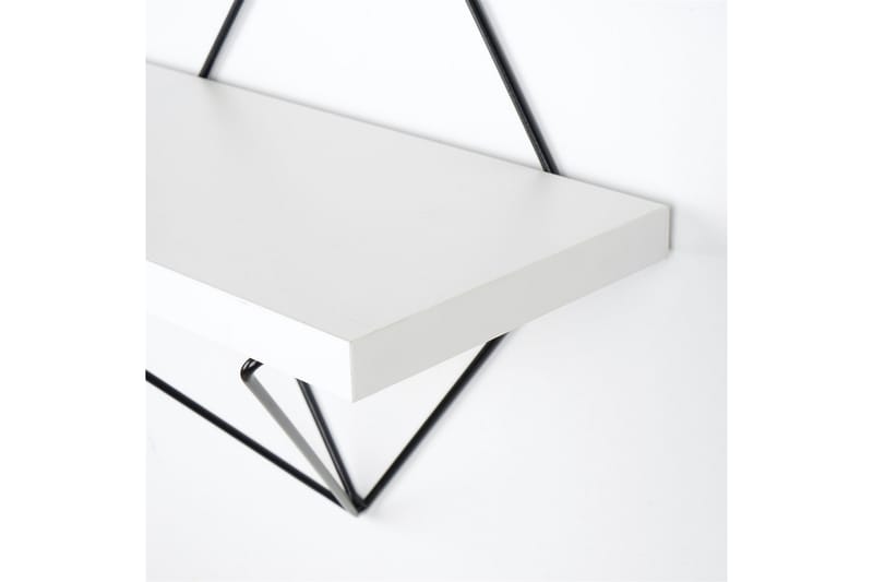 Vägghylla Ergani 30x14 cm - Svart - Förvaring - Hylla - Vägghylla