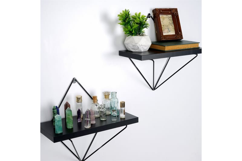 Vägghylla Ergani 30x14 cm - Vit - Förvaring - Hylla - Vägghylla