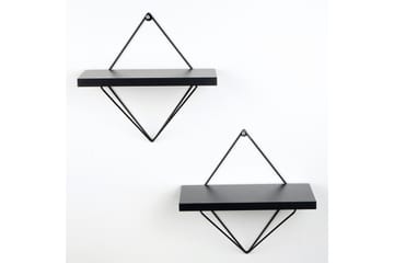 Vägghylla Ergani 30x14 cm - Vit - Förvaring - Hylla - Vägghylla