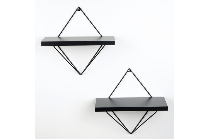 Vägghylla Ergani 30x14 cm - Vit - Förvaring - Hylla - Vägghylla